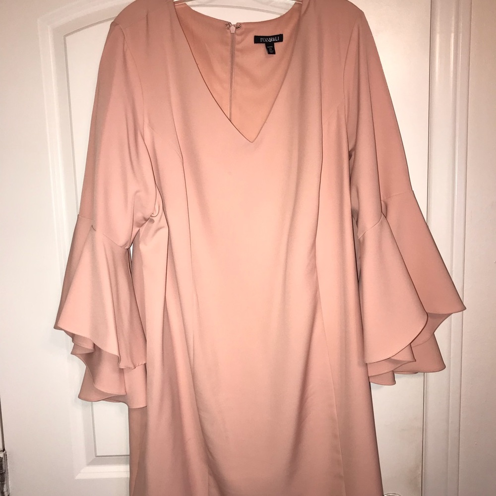 Baby pink dress